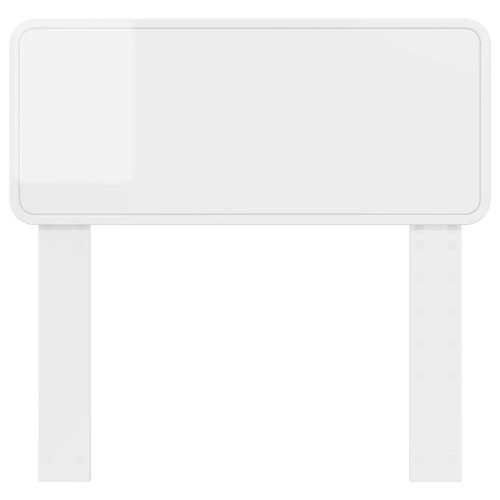 VidaXL vidaXL Headboard Gloss White Engineered wood 2