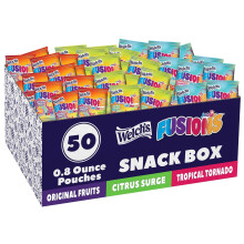 Welch's Fruit Snacks, Juicefuls Fusions,Three Unique Flavor Snack Packs, Citrus Surge,Tropical Tornado,Original Fruits,Gluten Free,0.8oz (Pack of 50)