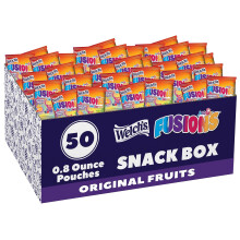 Welch's Fruit Snacks, Juicefuls Fusions, Assorted Fruit Flavor, Bulk Pack, Gluten Free, Natural Colors & Flavors, 0.8oz (Pack of 50)