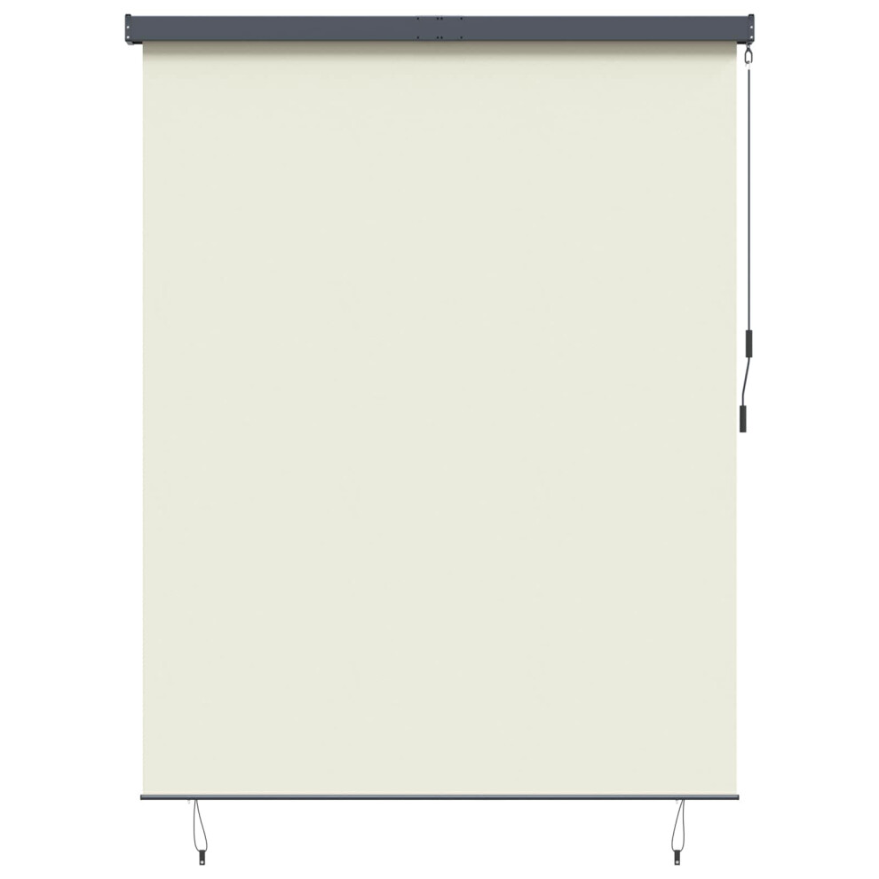 Vidaxl Roller Blind Cream 200 X 250 Cm Fabric And Aluminum