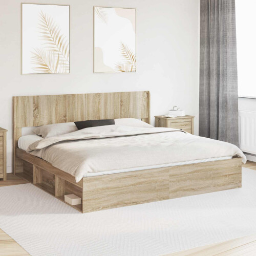 VidaXL vidaXL Headboard Sonoma Oak PB