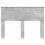 VidaXL vidaXL Headboard Concrete Grey Engineered wood 4