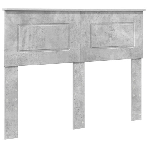 VidaXL vidaXL Headboard Concrete Grey Engineered wood 1