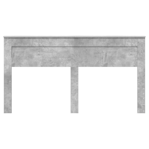 VidaXL vidaXL Headboard Concrete Grey Engineered wood 2