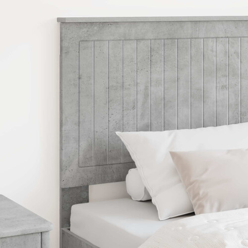 VidaXL vidaXL Headboard with Headboard Concrete Grey 90 cm Engineered wood 2