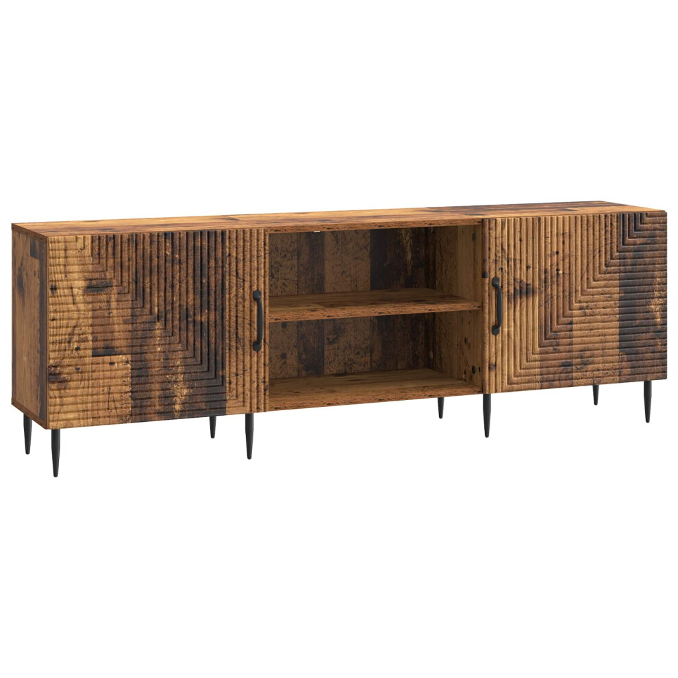 Vidaxl Tv Cabinet Old Wood 150 X 31 X 50 Cm Engineered Wood