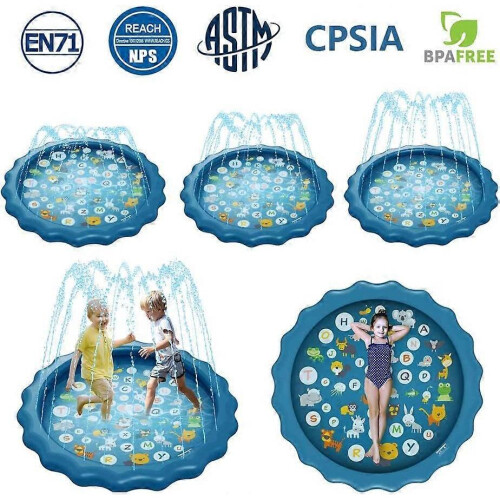 Sprinkle and Splash Water Play Mat 2