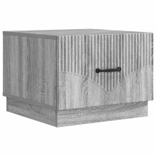 vidaXL Coffee Table Grey Sonoma 49 x 50 x 37 cm Engineered Wood