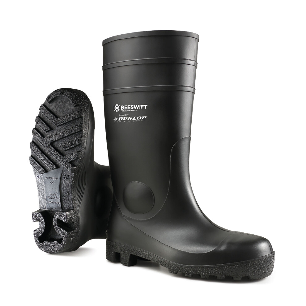 Dunlop Aston Safety Black Wellington 13 - Image 9