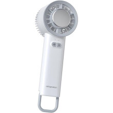 Weißer Mini-USB-Kühlventilator, Halbleiter-Turbo-Tischluftkühler, kleiner persönlicher Kühlventilator, tragbarer 3-stufiger Tischventilator für