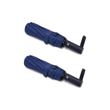 PFFY 2 PACKS Travel Umbrella Windproof8 RIBS Auto Open & Close Collapsible Folding Small Compact Umbrella for Rain