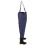 VidaXL vidaXL Chest Waders with Boots PVC Coated Polyester Size 45 Blue 3