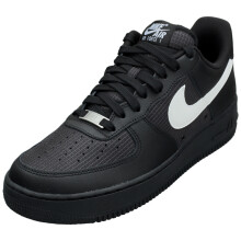 (46) Nike Men's AIR FORCE 1 07 LV8 Fashion Trainers in Black White
