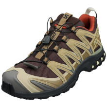 (8) Salomon Xa Pro 3d Unisex Running Trainers in Black Coffee Brown