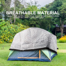 (Without Rope, 1x3m) Aluminum Foil Sun Shade Net - 75% Shade Rate