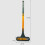 (Yellow Green) 2-in-1 Fensterputzer mit Langgriff & Wischer 4