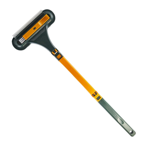 (Yellow Green) 2-in-1 Fensterputzer mit Langgriff & Wischer 2