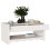 VidaXL vidaXL Coffee Table Drammen White 99 x 55 x 45 cm Solid Pine Wood 3