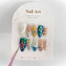 (XS) Unterwasser-Mandel-Nagelprothesen DIY