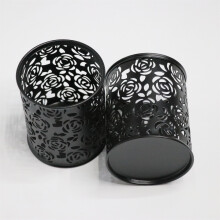 (Black) Metal Rose Stifthalter - Büro Geschenk