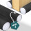 VOUNOT 4 Pack Double Sided Draught Excluder 96cm Under Door Draft Stopper, Black 1