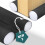 VOUNOT 3 Pack Double Sided Draught Excluder 96cm Under Door Draft Stopper, Black 1