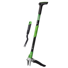 VOUNOT Weed Puller Tool Long Handle Manual Weed Puller Root Remover 1m Green