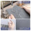 VOUNOT 2 Pack Double Sided Draught Excluder 96cm Under Door Draft Stopper, Grey 6