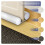 VOUNOT 4 Pack Double Sided Draught Excluder 96cm Under Door Draft Stopper, White 4