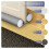 VOUNOT 4 Pack Double Sided Draught Excluder 96cm Under Door Draft Stopper, Grey 4