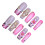 (A, L) Ongles 3D Fleurs Mariage Légers Élégants 2