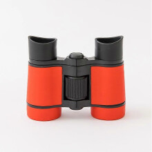 (Red) Kids Binoculars Children Telescope Anti Skid Rubber Grip Outdoor Watching Bird