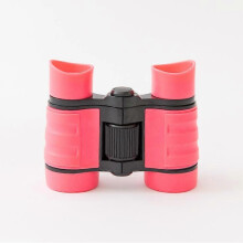 (Pink) Kids Binoculars Children Telescope Anti Skid Rubber Grip Outdoor Watching Bird