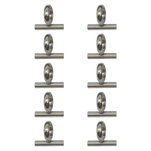 Elegant Stainless Steel Pin To Pendant Adapter For-10mm