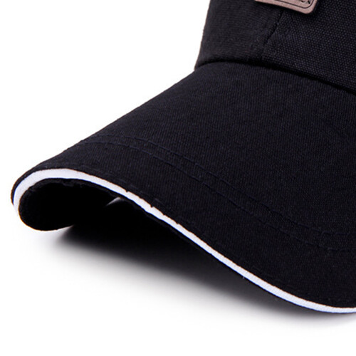 (Black) Casquette Extérieure Coton Confort & Style