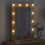 VidaXL vidaXL Vanity Mirror Rectangular Artisan Oak 70 x 50 x 18 cm 3