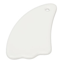 Huidverstrakkende Gua Sha schraper van keramiek, veelzijdig te gebruiken voor antirimpelbehandelingen, gezichtsverjonging en lymfedrainage, zonder