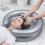Expandable Inflatable Hair Wash Container Ideal For Disabled 4