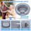 Expandable Inflatable Hair Wash Container Ideal For Disabled 6