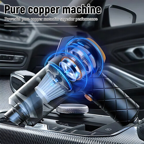 Upgrade Vacuum Cleaner 6 in 1 Handheld Rechargeable 2