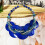 Bohemian Shell Necklace And Earrings Set Handcrafted-Red 10
