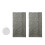 Stylish Grey Black Over Door Hanging Solution With 18-Black 2