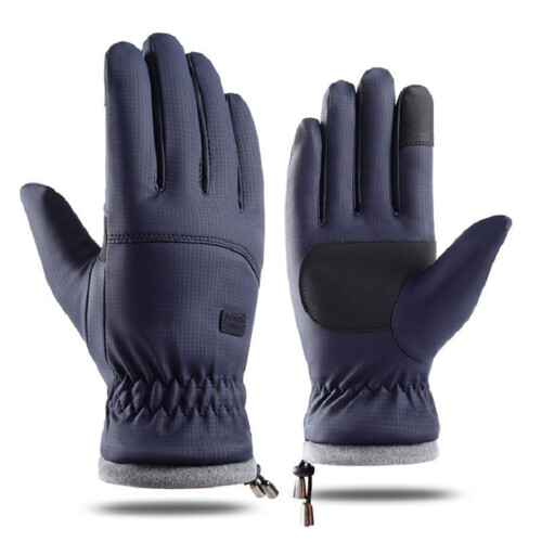 (Blue) Gants Hiver Imperméables Écran Tactile Antidérapant 1