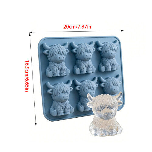 Multipurpose Sturdy Silicone Ice Mould Featuring Lovely Animal 1