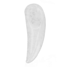 Přírodní nefritový obličejový nástroj Gua Sha masážní přístroj pro lymfatickou drenáž, redukci vrásek s univerzálním střihem,