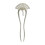 (U-shaped hairpin-841) Épingle Cheveux Perle Strass Style Chinois 2