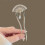 (U-shaped hairpin-841) Épingle Cheveux Perle Strass Style Chinois 8