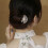 (U-shaped hairpin-841) Épingle Cheveux Perle Strass Style Chinois 4