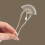(U-shaped hairpin-841) Épingle Cheveux Perle Strass Style Chinois 9
