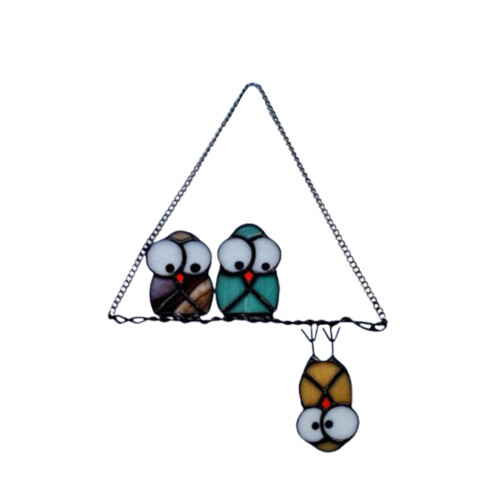 (65212002A) Bunter Vogelhänger – Weihnachtsgeschenk